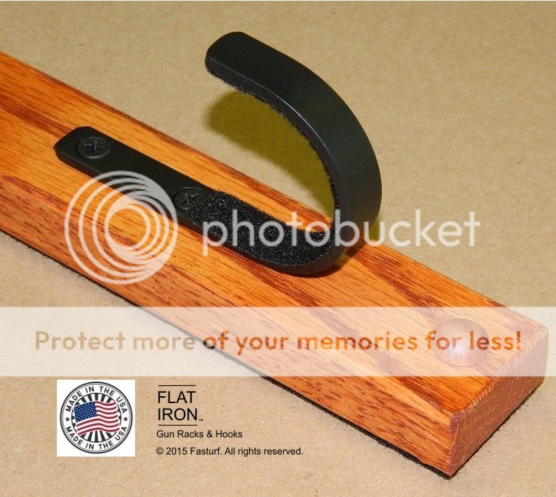 Oak and Metal 3 Place Gun Rack Rifle Shotgun Wall Mount Display. eBay